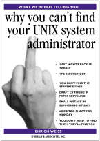 Why You Can't Find Your UNIX System Administrator